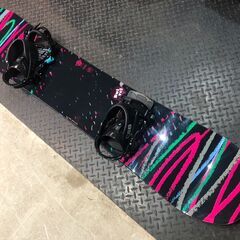 【値下げ中】初心者向きレディーススノーボード中古3点セット　140cm バック付 Yahoo!オークション -「スノーボード 3点セット」(145cm未満