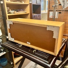 《売約済》【武蔵小山店】 無印良品 MUJI 木製ボックス 木箱 壁掛け 収納 小物収納 収納ケース ナチュラル シンプル ディスプレイ棚 オープンラック 本棚 収納ボックス 北欧風 インテリアボックス 積み重ね収納 木製家具 棚 無印の画像