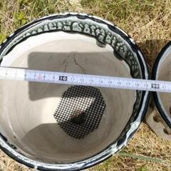 植木鉢/陶器/1個150円/基本、引き取り限定でお願いします！の画像