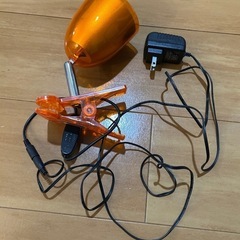 乾電池ボックス付　LEDカラークリップライト　LCL-B910の画像