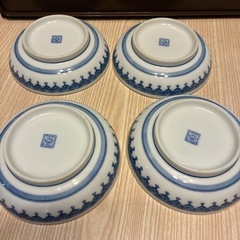 【美品】美濃焼 深皿　玉風陶園謹製　中皿 7枚セットの画像