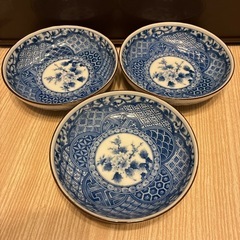 【美品】美濃焼 深皿　玉風陶園謹製　中皿 7枚セットの画像