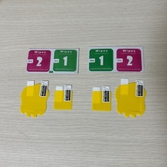 たまごっちユニ uni 保護フィルム 2組セット 本体 画面 指...