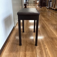 ピアノ椅子（茶色)【町田市再生家具】0706の画像