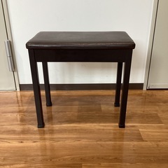 背もたれ付 上下移動式 ピアノ椅子 昭和レトロ 中古品 m64507769778_1.jpg?1749046668