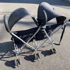 2人乗り　ベビーカー　バギーの画像