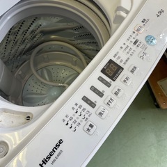 東9w 引き渡し決定 洗濯機 4.5キロの画像