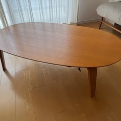 (確定済)無印良品　こたつ　炬燵　楕円形
