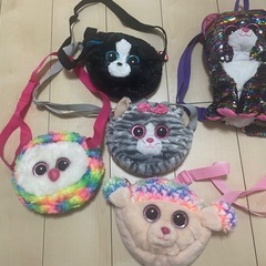 ty キラキラ　キッズバッグ