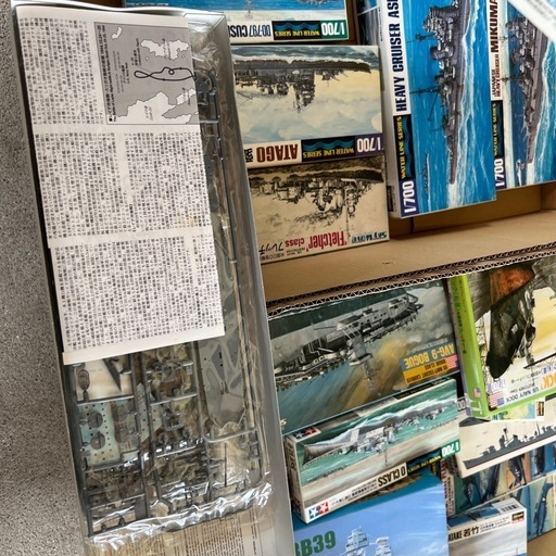 【未組立品】戦艦プラモデル