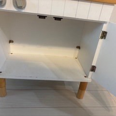 即渡し！木のおままごとキッチン！の画像