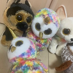 ty ぬいぐるみ  キラキラの画像