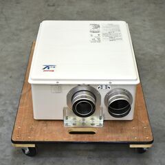 ≪zyt418Dジ≫ リンナイ ガス給湯器 ユッコV RUXC-V3201FF 都市ガス用 2018年製造 リモコン無し 動作未確認 現状品 ② 40417-05の画像