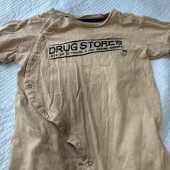 DRUG STORES ロンパース size80cmの画像