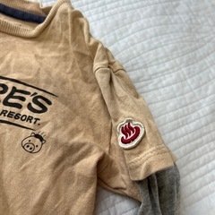 DRUG STORES ロンパース size80cmの画像