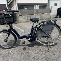 332?バッテリー長持ち?? ブリヂストン 前22後26インチ 電動自転車?現車