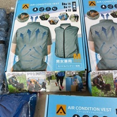 【空調服5点セット】未使用品Mサイズ　バッテリー別売り の画像