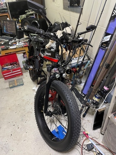 Shengmilo Mx01 ファットバイク 7段変速 最新！電動アシスト自転車中古車