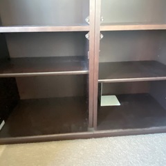 ※ 両開き書庫 FUJIFURNTURE 富士ファニチア　キャビネット　書棚の画像
