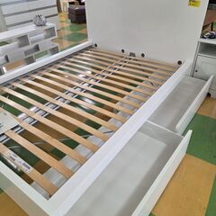 H333　IKEAダブルベットフレームの画像