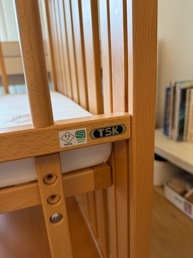 ベビーベッド(ミキハウス・ミニベビーベッド)