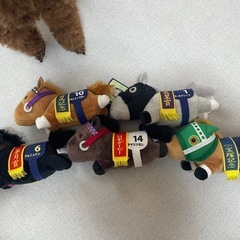 競走馬　ぬいぐるみの画像