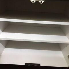 値下げ　[ジャングルジャングル広陵店]　食器棚　ダークブラウン　☆ジモティー特別価格☆の画像