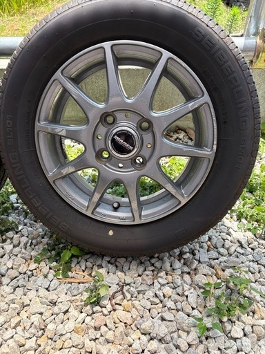 完売！ありがとうございました。13インチタイヤホイールセット軽