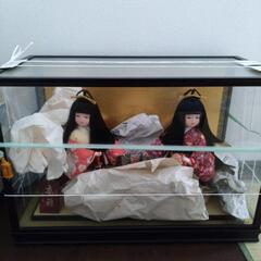 日本人形　ケース入りの画像