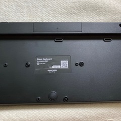 エレコム　サイレントキーボードの画像