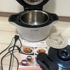 sharp 自動調理鍋KN-HW16E-Wの画像