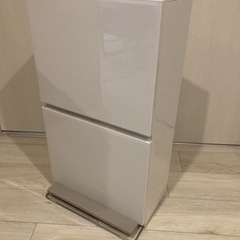 【取引先決定】アスベル　ゴミ箱 分別ペダル２段　４０Ｌ　ホワイトの画像
