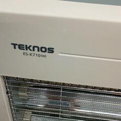 0706-117 TEKNOS 電気ヒーター ES-K710(W)の画像