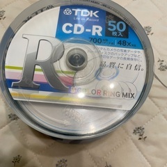 TDK CD-R 50枚入 700MB 48X 5COLOR R...