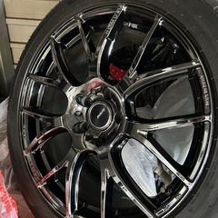 9インチ8.0J+38★RAYSレイズ★HOMURAホ ムラ2x7AG★アルファード、ヴェルファイア、245/45R19の画像