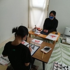 【池袋】夏休み！親子で書道教室✨の画像