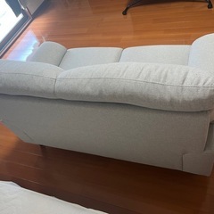 3人がけソファー+フットチェストの画像