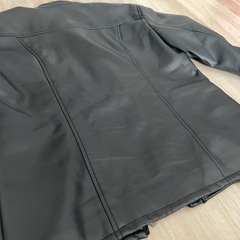 フェイクレザー　ライダースジャケット　ライトオン　Right-on Mサイズの画像