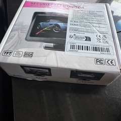 (新品)バックモニター+カメラの画像