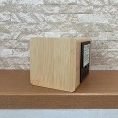 木目調LEDクロックキューブの画像