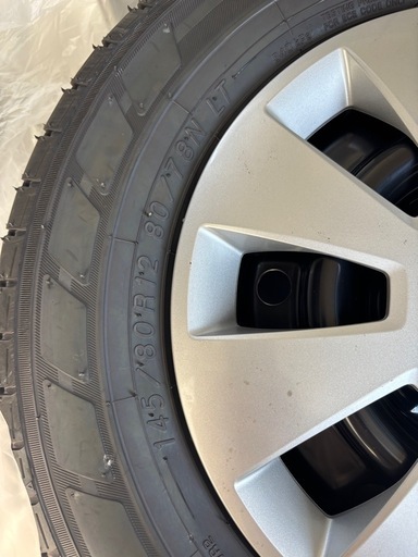エブリィ7/6納車新車外しタイヤホイールセット4本 