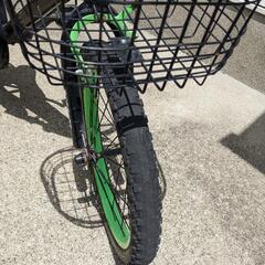 お話し中　自転車　子供用自転車の画像