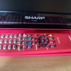 SHARP テレビ 19型の画像