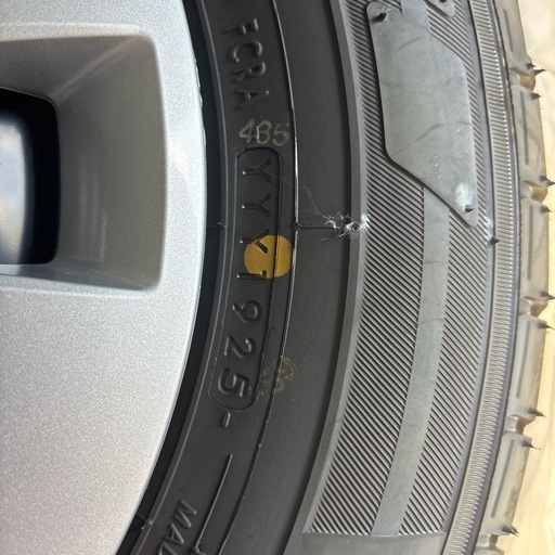 エブリィ7/6納車新車外しタイヤホイールセット4本 