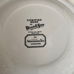 Afternoon Tea ティーポット　お皿の画像