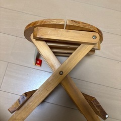 小さな椅子、台の画像