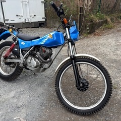 ホンダTL125バイク125cc自賠責保険令和11まで残りの画像