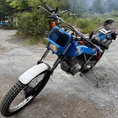 ホンダTL125バイク125cc自賠責保険令和11まで残りの画像