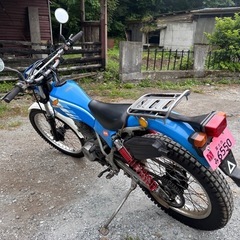 ホンダTL125バイク125cc自賠責保険令和11まで残りの画像