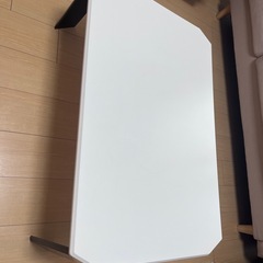 ローテーブル センターテーブル 折りたたみテーブル 折り畳みテーブル 折れ脚テーブル テーブル 座卓 おりたたみ 長方形テーブル ツートンテーブル 一人暮らし 簡易テーブル 90ｘ50ｃｍ アパート 在宅ワーク テレワークの画像